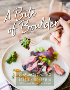 A Bite of Boulder cookbook cover