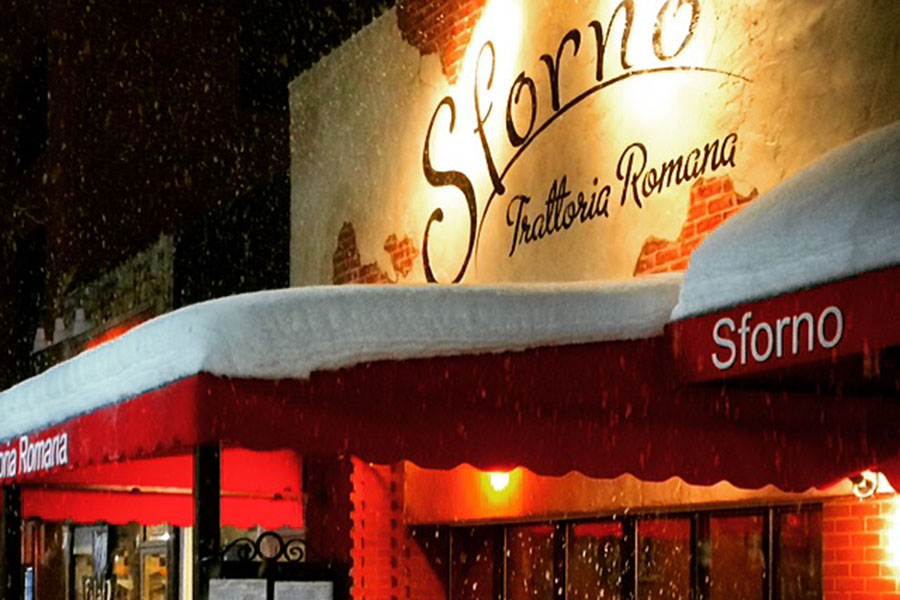 Sforno in the snow